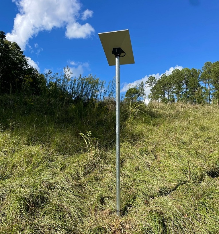 Starlink pole mount installation