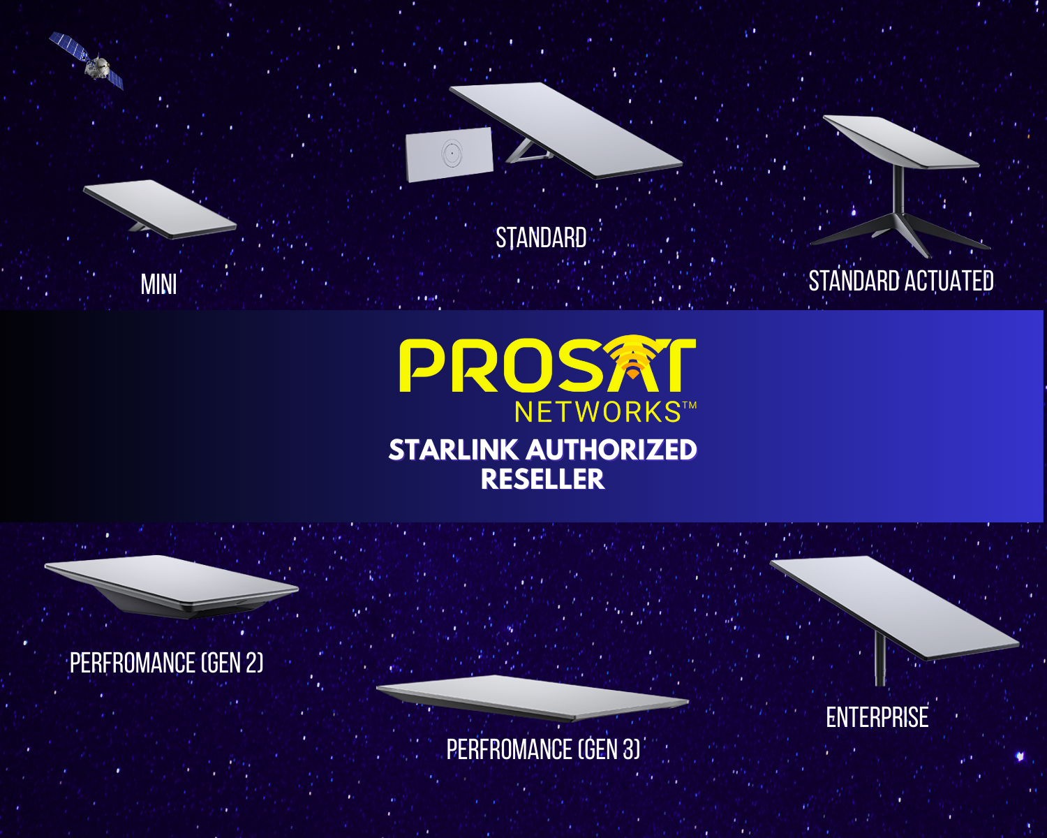 ProSat Networks as Starlink authorized reseller