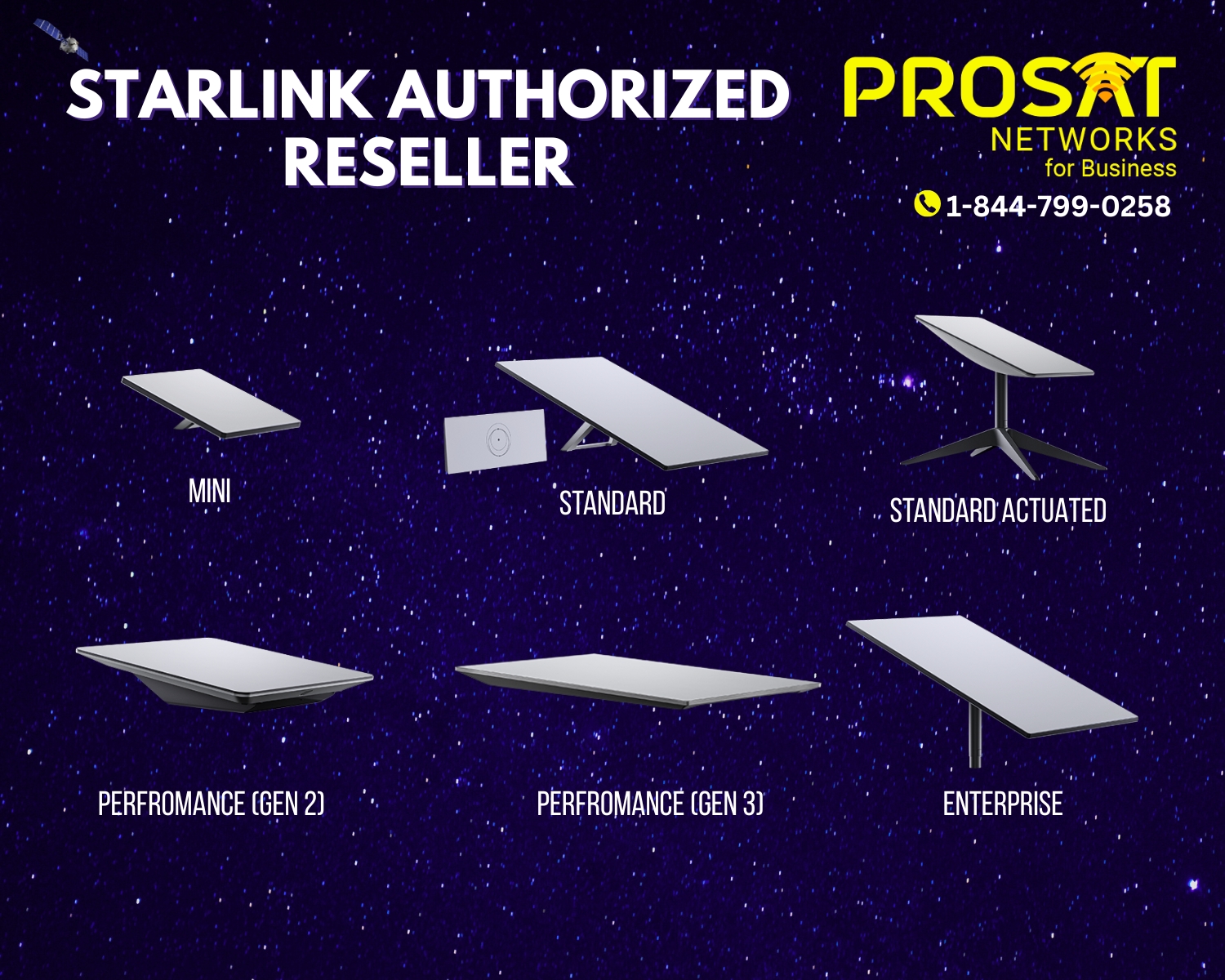 ProSat Networks as Starlink authorized reseller