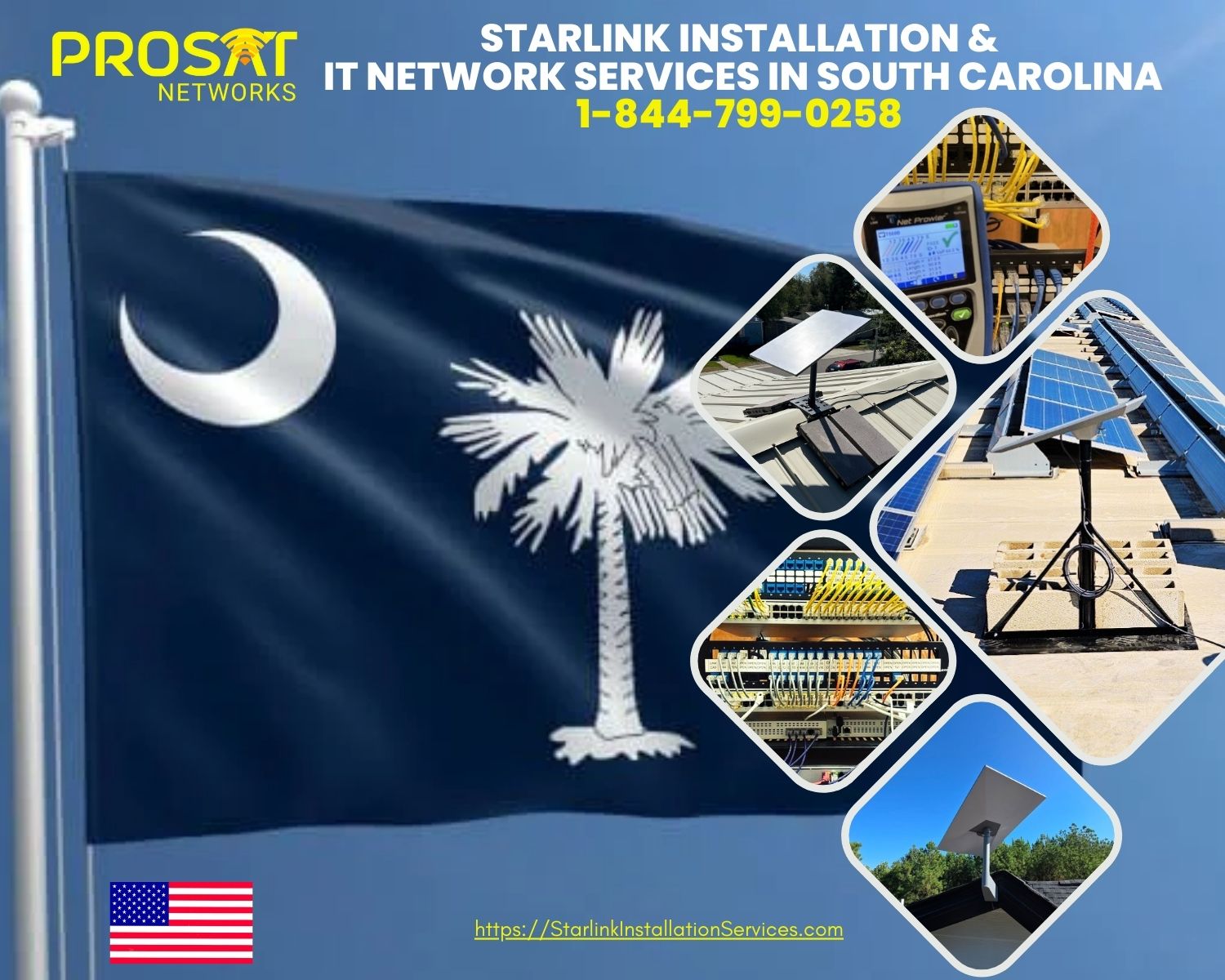 Starlink installation South Carolina