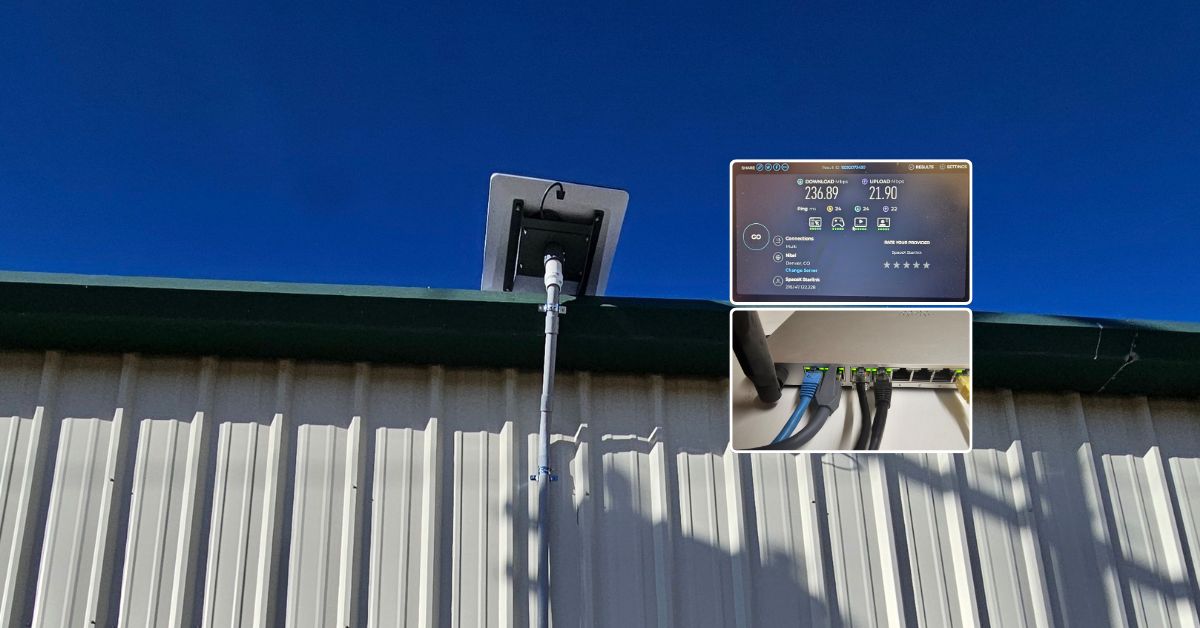 Fort Morgan CO Starlink Installation 