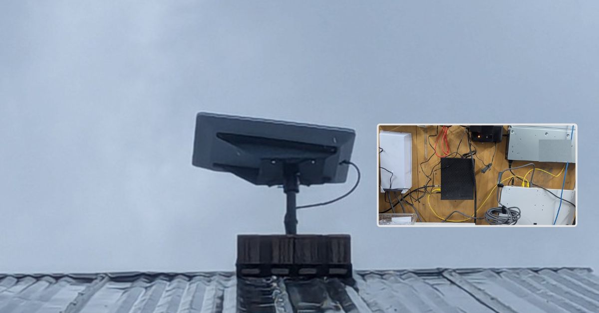 Spokane WA Starlink Installation