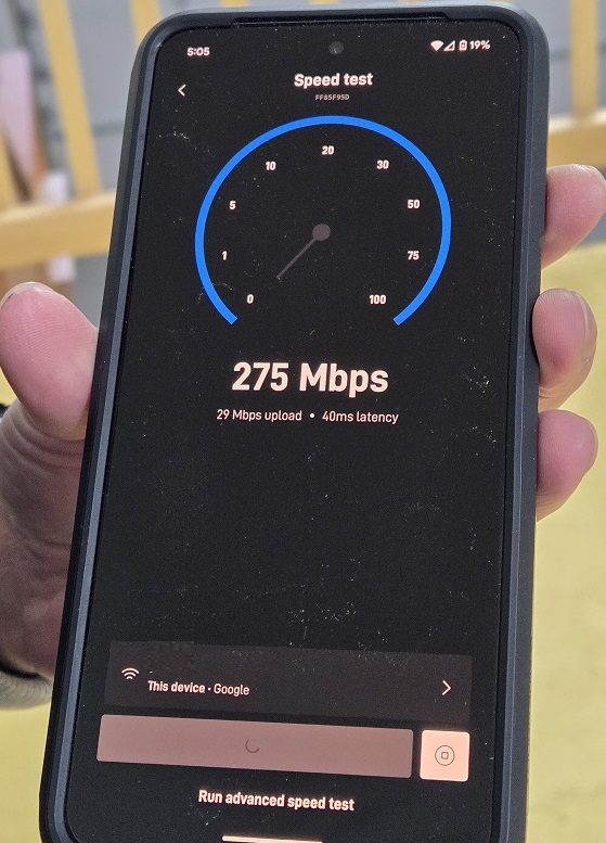 Starlink Speed Test Blaine WA