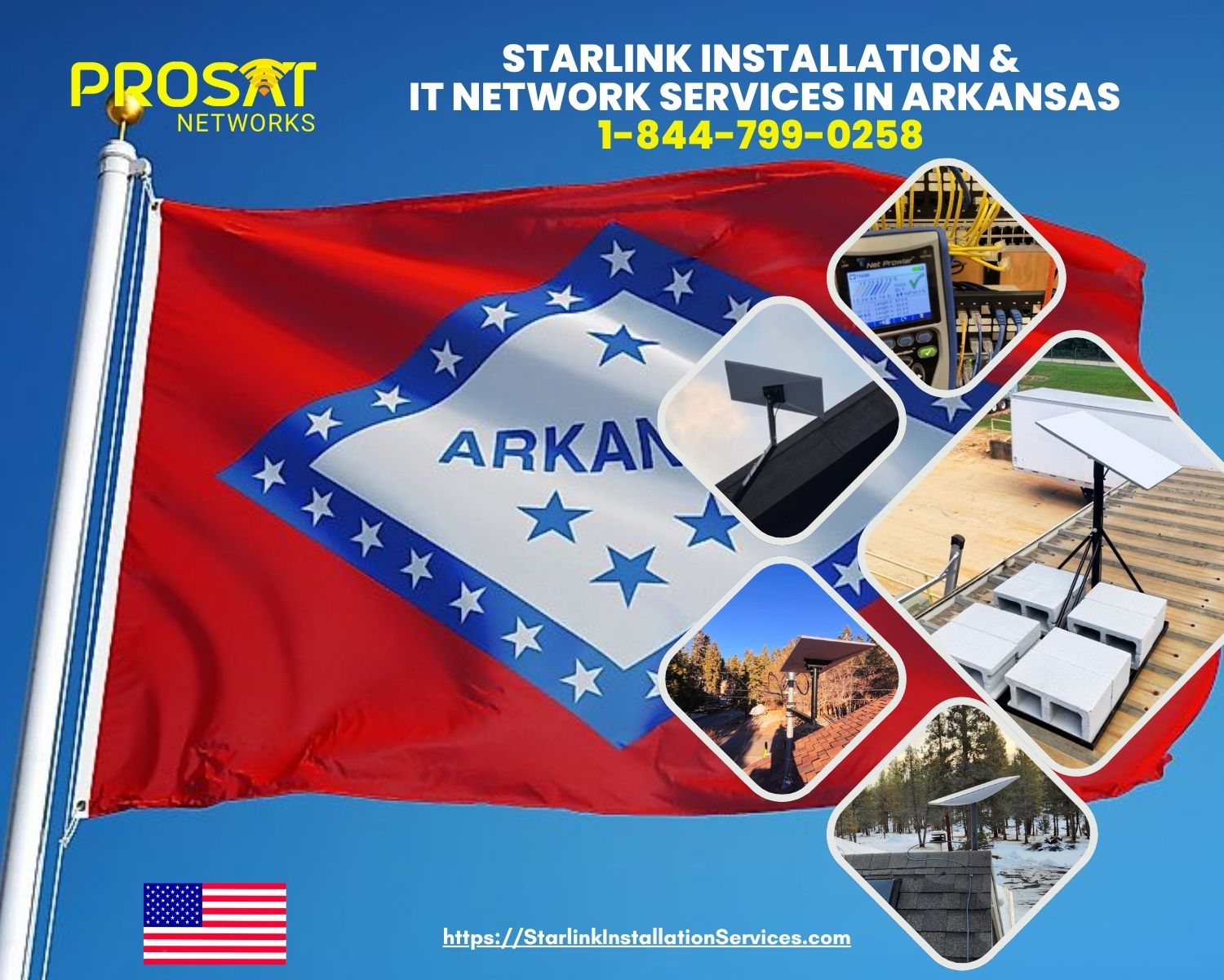 Starlink installation Arkansas
